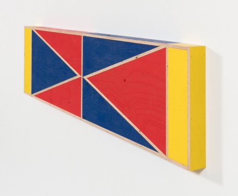 G.T. Pellizzi, Transitional Geometry in Red, Yellow and Blue (Figure 40), 2018, Steve Turner