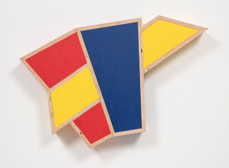 G.T. Pellizzi, Transitional Geometry in Red, Yellow and Blue (Figure 42), 2018, Steve Turner