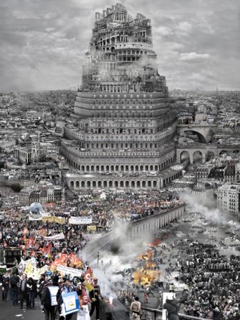 Du Zhenjun, The Tower of Babel—Old Europe, 2010 , Pearl Lam Galleries