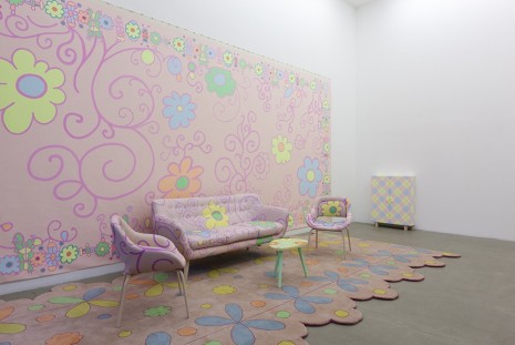 Lily van der Stokker, Pink Decoration, 2012, kaufmann repetto