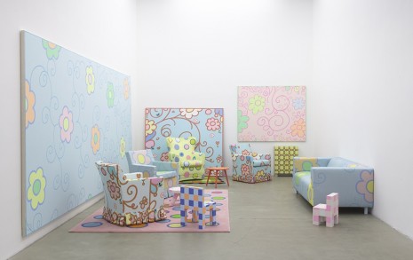 Lily van der Stokker, Storage Room, 2012, kaufmann repetto