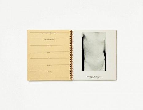 Anne Collier, Anne Collier Veterans Day (Nudes, 1972 Appointment Calendar, The Museum of Modern Art, New York, Edward Weston), 2011, Anton Kern Gallery