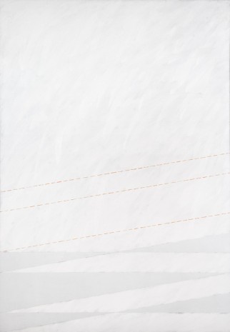 Claudio Verna, Bianco obliquo II, 1976 , Cardi Gallery
