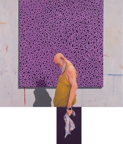 Michael Kvium, Studio View, 2018, Tang Contemporary Art
