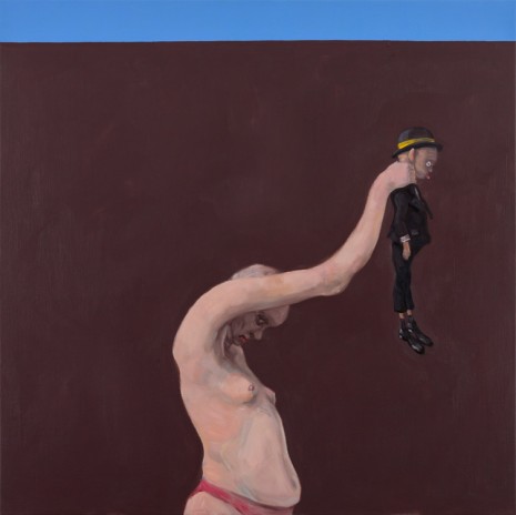 Michael Kvium, Handheld, 2018, Tang Contemporary Art