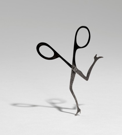 Sigmar Polke, Rennende Schere (Running Scissors), 1996 , Sies + Höke Galerie