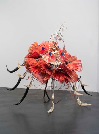 Rina Banerjee, Native Flower, Prometheus blooms., 2018 , Galerie Nathalie Obadia
