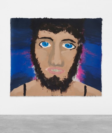 Manuel Solano, With a Beard, 2018, Peres Projects