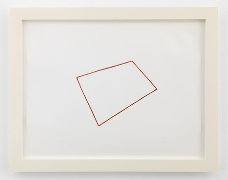 Fred Sandback, Untitled, 1975, Marian Goodman Gallery