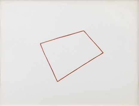 Fred Sandback, Untitled, 1975, Marian Goodman Gallery