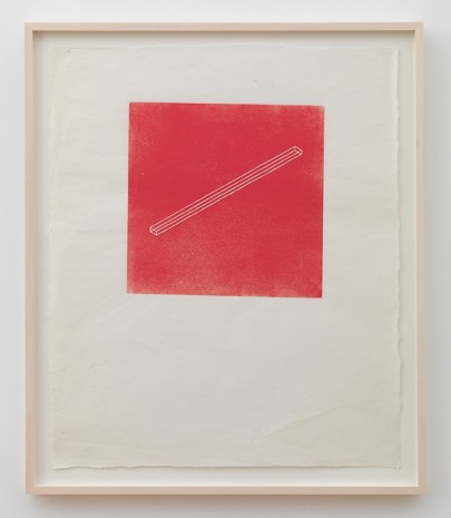 Fred Sandback, Untitled, 1977 , Marian Goodman Gallery