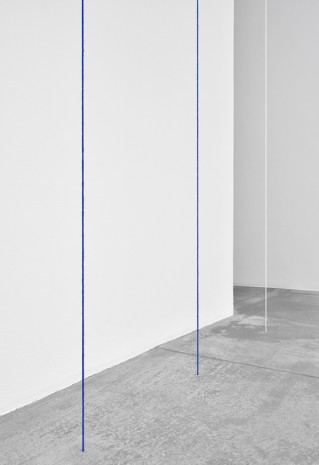 Fred Sandback, Untitled (Six-Part Vertical Construction), 1985 , Marian Goodman Gallery