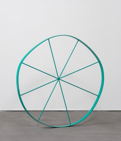 Gary Hume, Wonky Wheel (aqua), 2018 , Sprüth Magers