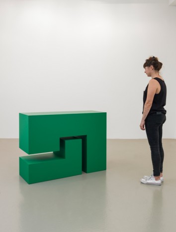 Carmen Herrera, Untitled Estructura (Green), 1962/2015 , Lisson Gallery