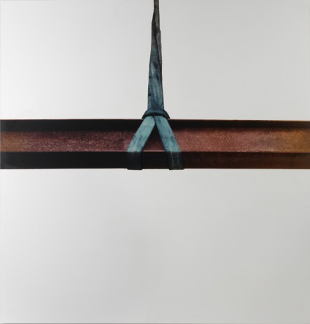 Michelangelo Pistoletto, Lavoro - Trave di ferro, 2008-2011, Luhring Augustine