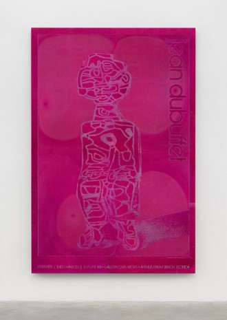 Paul Sietsema, Pink Dubuffet, 2018 , Matthew Marks Gallery
