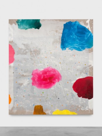 Ida Tursic & Wilfried Mille, Silver landscape, seven multicolored, 2018 , Almine Rech