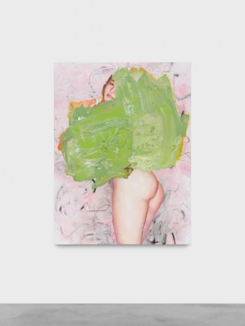 Ida Tursic & Wilfried Mille, Nude and colors, green, 2018 , Almine Rech