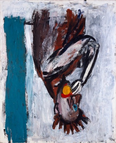 Georg Baselitz, Orangenesser (VIII) [Orange Eater (VIII)], 1980-1981 , Galerie Thaddaeus Ropac