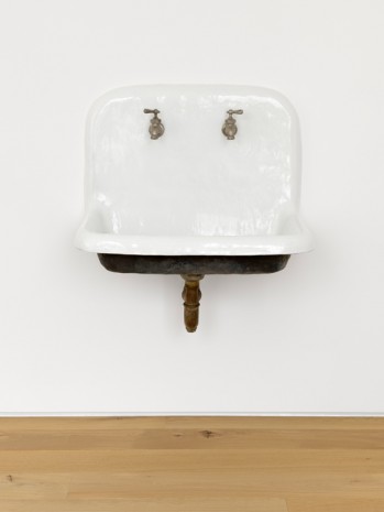 Robert Gober, Untitled (functioning sink), 1992 , Galerie Max Hetzler