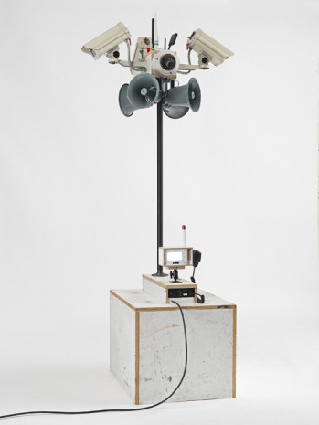 Tom Sachs, Surveillance Tower, 2018 , Galerie Thaddaeus Ropac