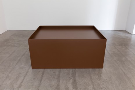 Donald Judd, Untitled (floor box), 1968 , Paula Cooper Gallery
