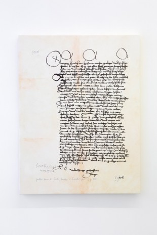 Christodoulos Panayiotou, 1525, Freitag Post Purificationem, 2018, kamel mennour