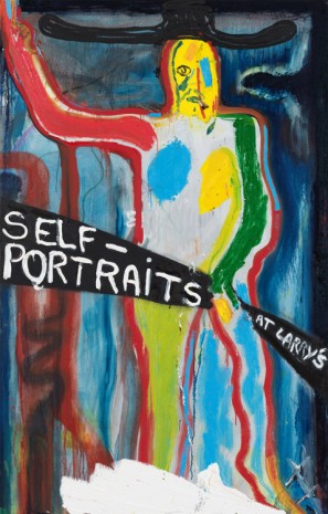 Spencer Sweeney, Self-Portraits at Larry's, 2018, Gagosian