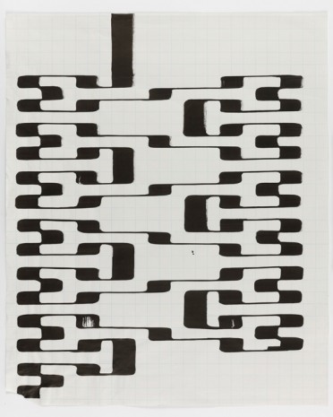 Tauba Auerbach, Ligature Drawing, 2018 , Paula Cooper Gallery