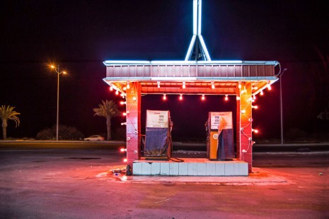 Ahmed Mater, Gas Station Leadlight, 2013, Galleria Continua