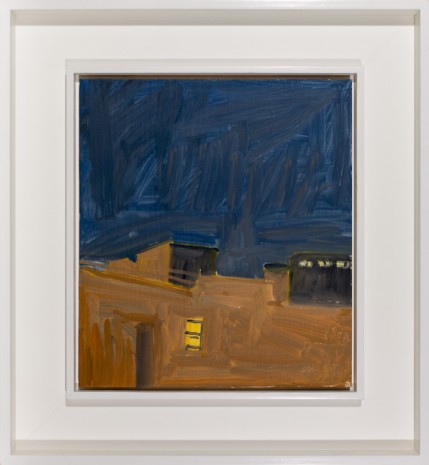 Alex Katz, Brown & Blue, 1987 , Galería Javier López & Fer Francés