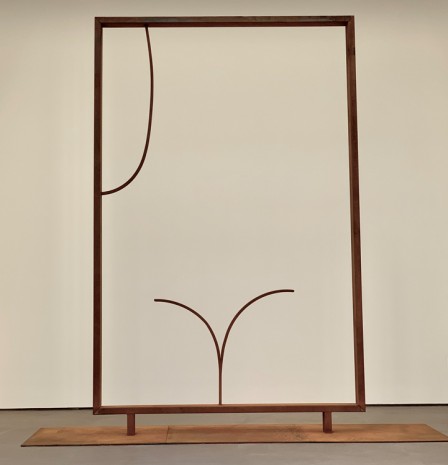 Wang Keping, Trois lignes, 2018 , Galerie Nathalie Obadia