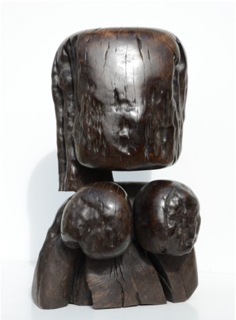Wang Keping, Buste, 2015 , Galerie Nathalie Obadia