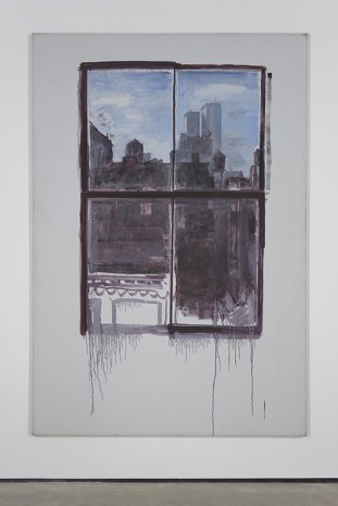 Paul Thek, Untitled (cityscape with twin towers), 1972, The Modern Institute