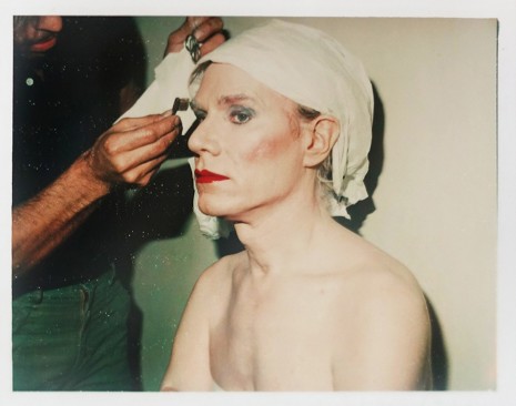 Andy Warhol, Self-Portrait in Drag (Andy Getting his Makeup Done), 1981 , Hollis Taggart
