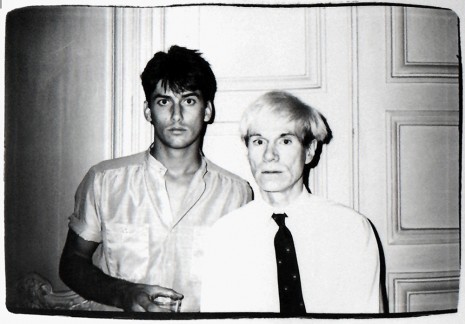 Andy Warhol, Andy Warhol and a male model, n.d. , Hollis Taggart