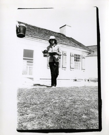 Andy Warhol, Mick Jagger (serving tea in Montauk), 1975, Hollis Taggart