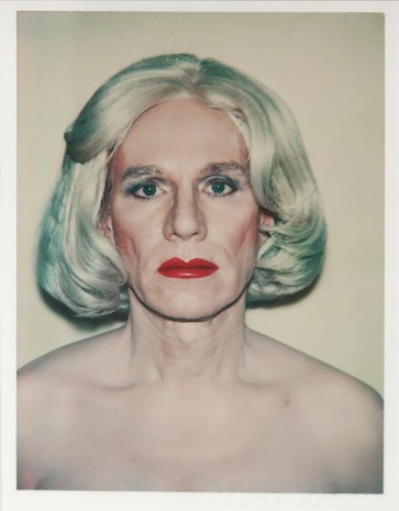 Andy Warhol, Self-Portrait in Drag, front-facing, 1981 , Hollis Taggart