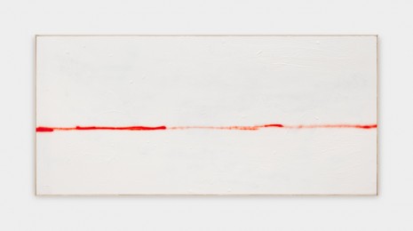 David Ostrowski, F (The thin red line), 2018 , Sprüth Magers
