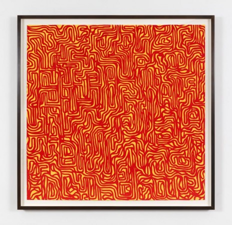Sol Lewitt, Irregular Grid, 1999 , Paula Cooper Gallery