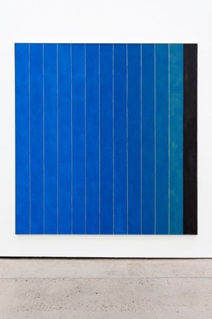 Michael Wilkinson, 13 Stripes Blue, 2018 , The Modern Institute