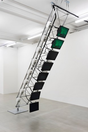 Dara Birnbaum, Transmission Tower: Sentinel, 1992, Marian Goodman Gallery