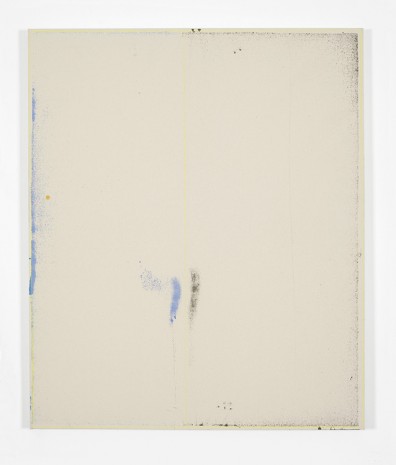 Matt Connors, Echo implies room (blue/black), 2012, Herald St