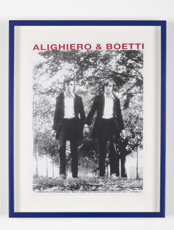 Marc Hundley, Alighiero & Boetti, 2012, Herald St