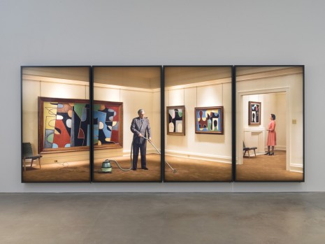 Rodney Graham, Vacuuming the Gallery, 1949, 2018, 303 Gallery