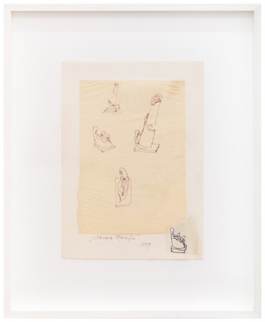 Maria Pininska-Beres, No Title [Studies for 'Burning Giraffe'], ca 1989 , The Approach
