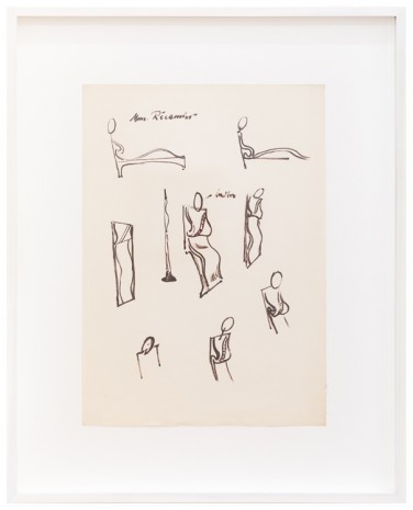Maria Pininska-Beres, No Title [Studies for 'Mme Récamier'], ca 1992 , The Approach