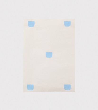 Niele Toroni, Impronte di pennello n.50 a intervalli di 30 cm, 2011, A arte Invernizzi