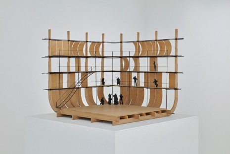 Renzo Piano Building Workshop Architects, Portion of the Building - Presentation Model (Scale 1:20), 1996, Galerie Thaddaeus Ropac