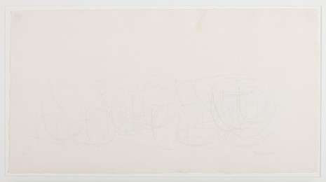 John Cage, Where R = Ryoanji 3R/3 - 8/84, 1984, Galerie Thaddaeus Ropac